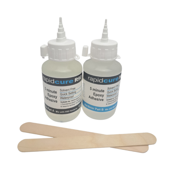 Rapid Cure R90 2-Part Epoxy Kit 250ml