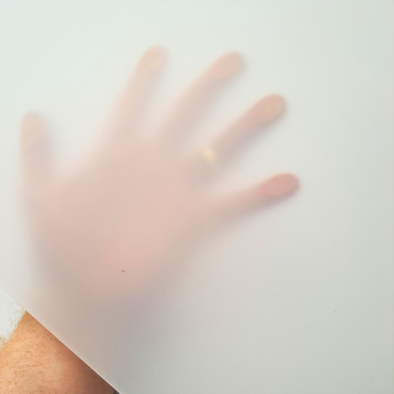 Kydex Sheet 2mm (0.08″) x 300mm x 600mm "Frost" Translucent