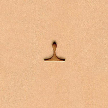 Serpentine Border Leather Stamp D447S